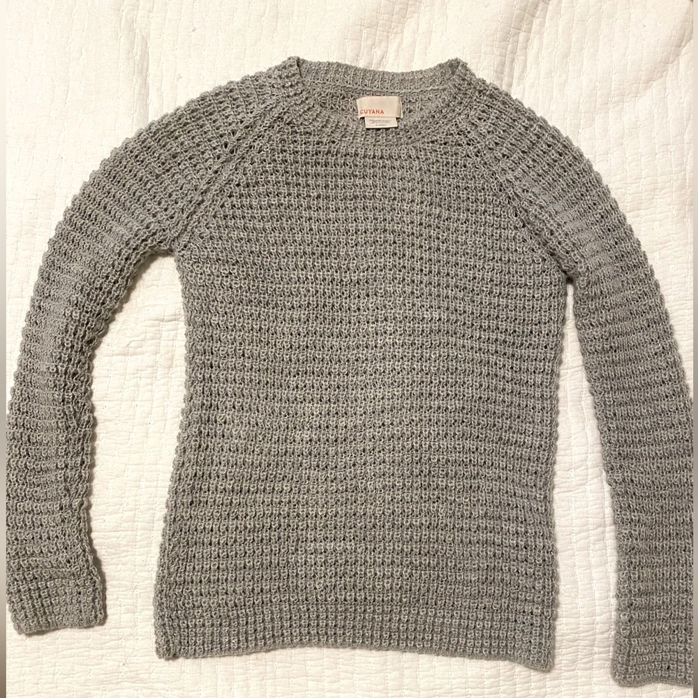 COPY - Cuyana baby alpaca sweater XS